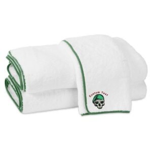 Green Cap Skull Design For Machine Embroidery