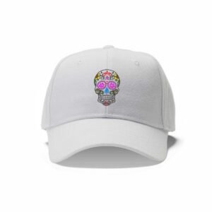 Mexican Embroidery Design - Day Of The Dead Skull Embroidery Pattern