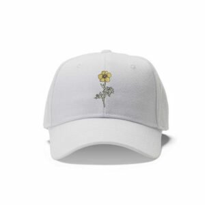 Yellow Wildflower Machine Embroidery Design Buttercup Pattern