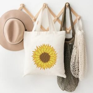 Sunflower Machine Embroidery Design