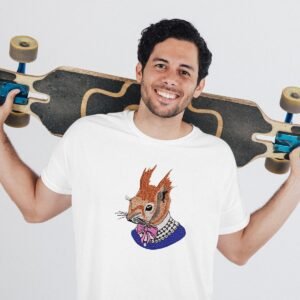 Chipmunk Squirrel Animal Machine Embroidery Pattern