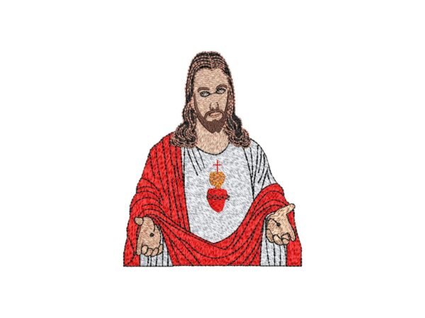 Jesus Machine Embroidery Designs