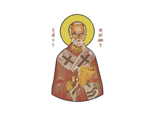 Christmas Santa Claus Machine Embroidery Pattern