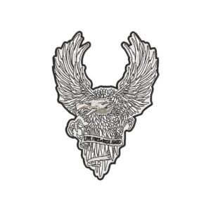 Flying Eagle Machine Embroidery Pattern