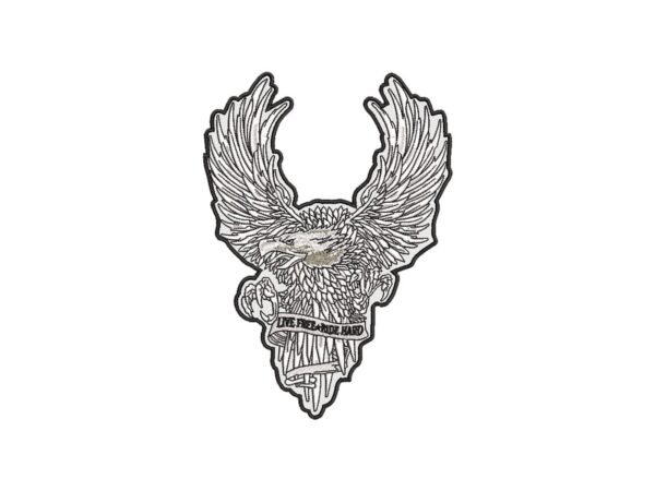 Flying Eagle Machine Embroidery Pattern