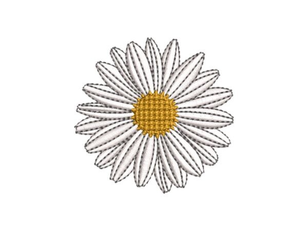 Mini Flower Machine Embroidery Pattern, Autumn Embroidery Design