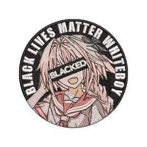 Girl Anime Waifu Embroidery Pattern