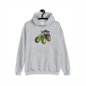 Green Farm Tractor Machine Embroidery Pattern