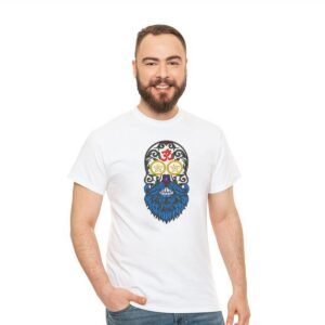 Bearded Skull Machine Embroidery Design - Mexican Skull