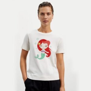 Cute Mermaid Machine Embroidery Design, Sea Theme Fish Embroidery