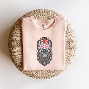 Mexican Machine Embroidery Design With Male Skull