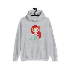 Cute Mermaid Machine Embroidery Design, Sea Theme Fish Embroidery