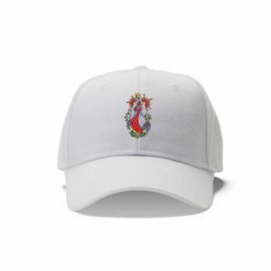 Sugar Skull With Flowers Machine Embroidery Pattern