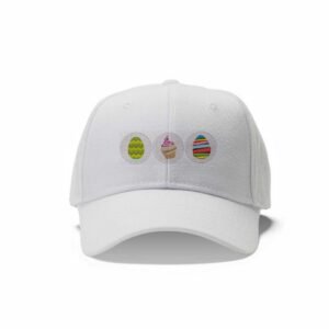 Cupcake Machine Embroidery Pattern, Spring Easter Eggs