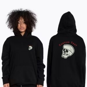 Skull With Cap Embroidery Pattern, Custom Skull Design