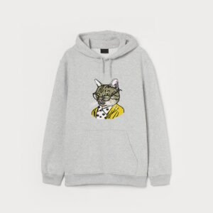 Cute Animal Tabby Cat Embroidery Pattern