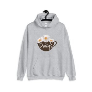 Kitchen Cup Embroidery Pattern - Daisy Coffee