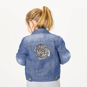 Vintage Rose Flower Machine Embroidery Pattern