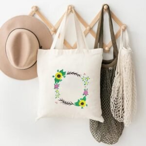 Sunflower Wreath With Monogram Embroidery Pattern