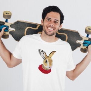 Easter Bunny Hare and Rabbit Embroidery Pattern