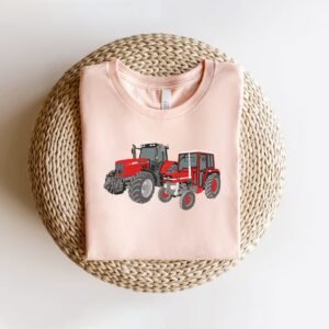 Farm Tractors Machine Embroidery Pattern