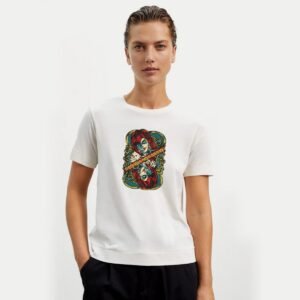 Gasp Queen Spades Machine Embroidery Pattern