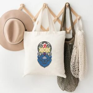 Bearded Skull Machine Embroidery Design - Mexican Skull