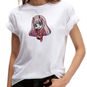 Zero Two Chibi Machine Embroidery Pattern