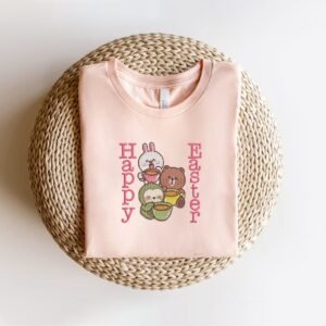 Happy Easter Bunny Machine Embroidery Pattern