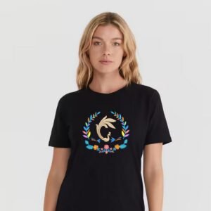 Peacock Monogram Colorful Frame Machine Embroidery Pattern