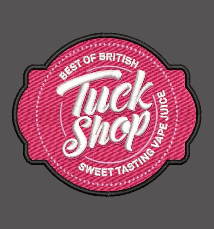 Iron-On Woven Patch — Design B after